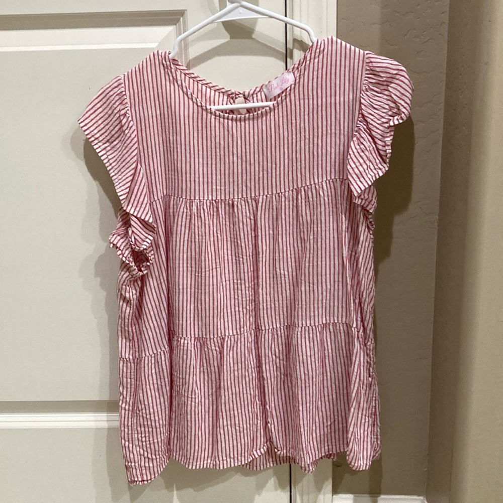 Pink Lily Blouse